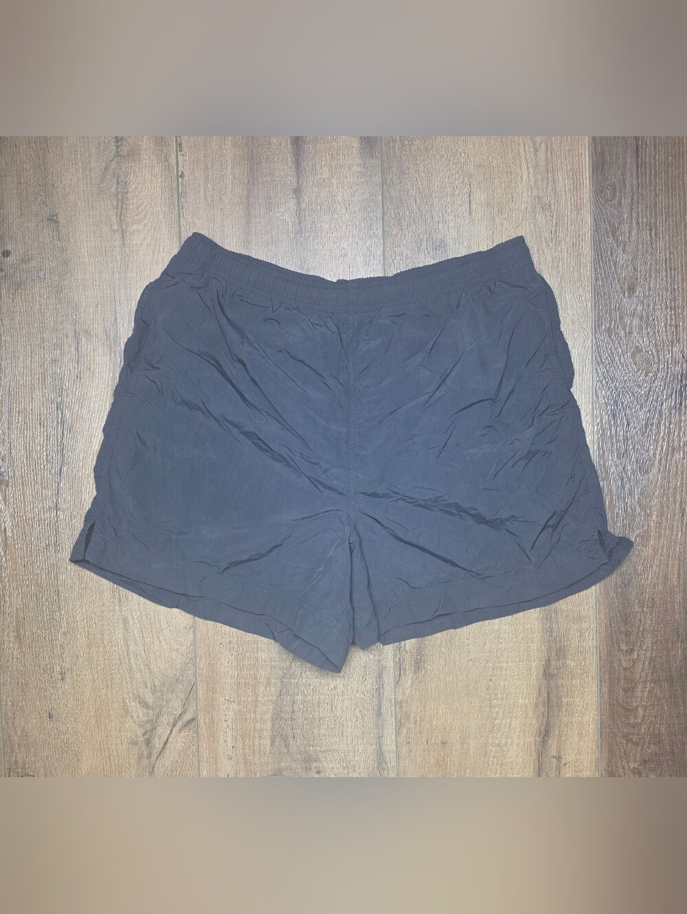 Vintage L.L. Bean Supplex Nylon Shorts Women’s Medium Reg Black Quick Dry 0FT12